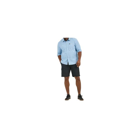 Lee Big Men's Extreme Motion Crossroad Cargo Short, black Sizes 44 nwt cargo - Picture 1 of 9